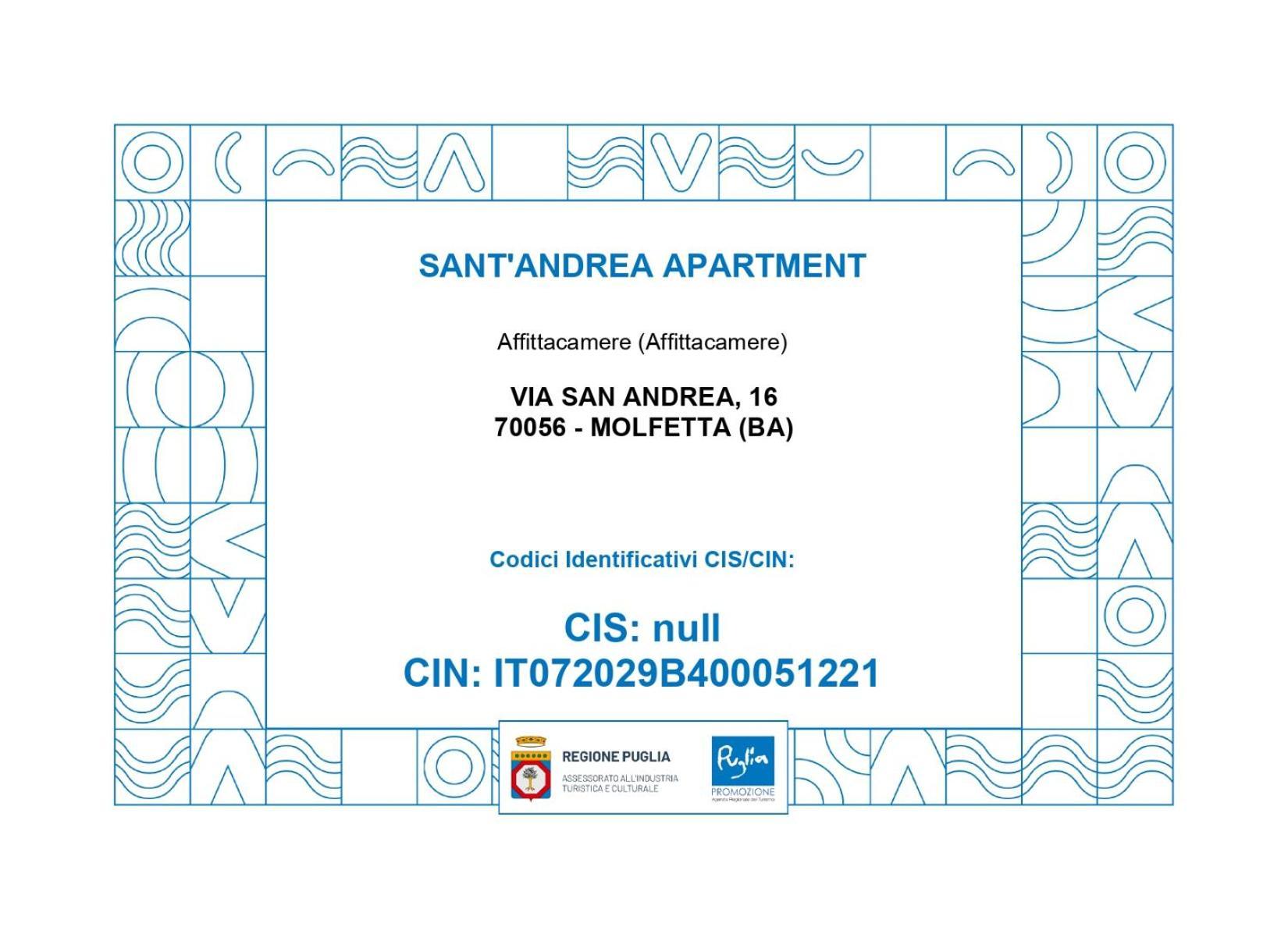 Sant'Andrea Apartment Молфета Екстериор снимка